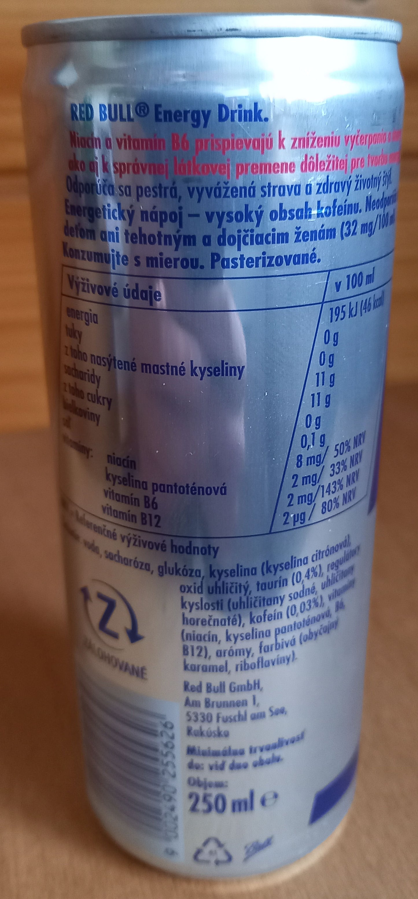 RedBull Energy Drink Erfrischungsgetränk 1 Stk