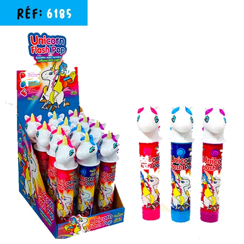 Unicorn Flash Pop süße Spezialität 1 Stk Süßware Snack