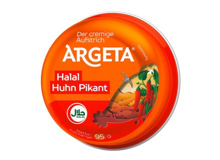 Argeta Huhn Pikant haltbares Lebensmittel 95g Konserve Vorrat