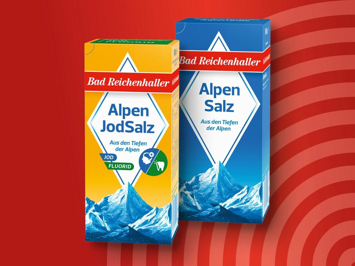 Alpen JodSalz 500g Gewürz Küchengewürz