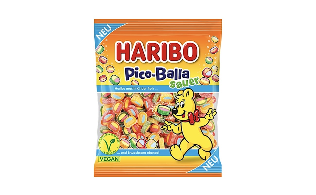Haribo Pico-Balla süße Spezialität 85g Süßware Snack