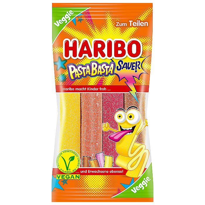 Haribo PastBasta Sauer süße Spezialität 160g Süßware Snack