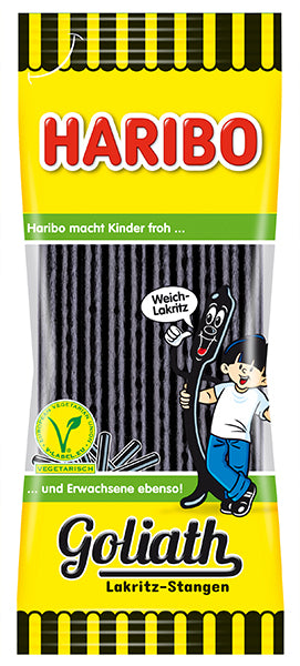 Haribo Goliath Lakritz Fruchtgummi-Süßware 125g