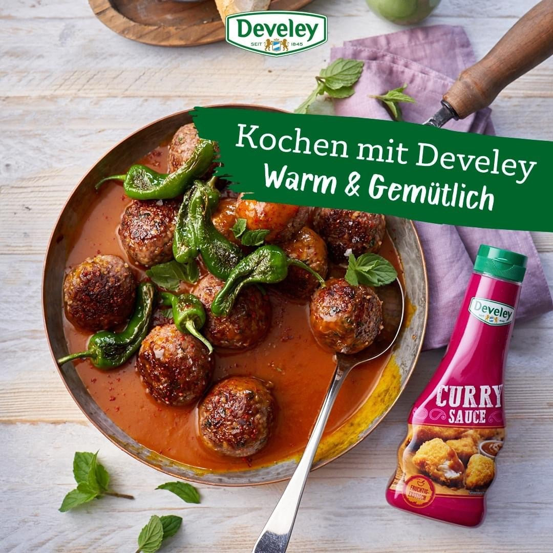 Devely Curry Sose würzige Spezialitätensauce 1 Stk Würzsauce