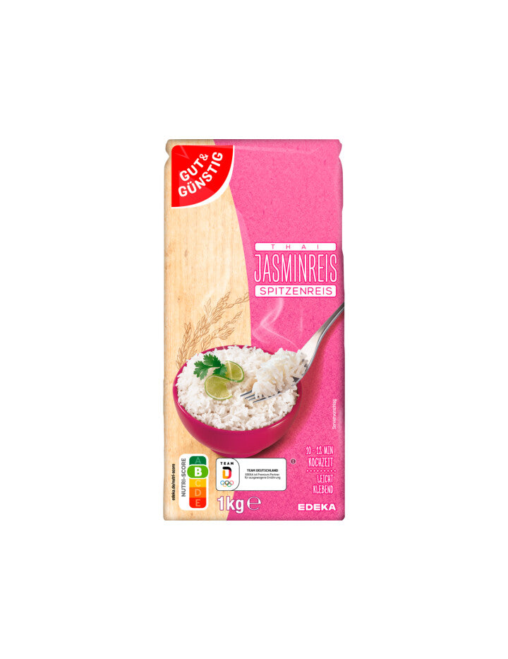 Jasmin Gold Altin Reis Grundnahrungsmittel 1000g Getreide Vorrat