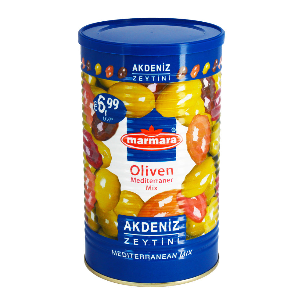 Marmara mit Orange Grüne Oliven 400g Vorrat