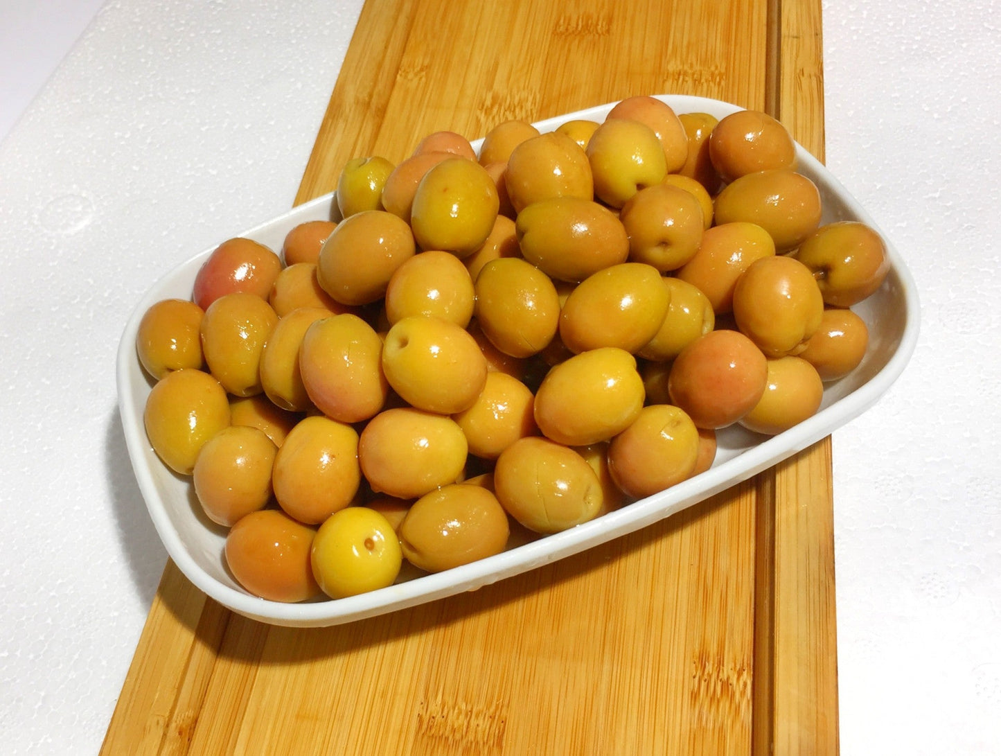 Harika Grüne Eingeritzte Oliven 750g Vorrat