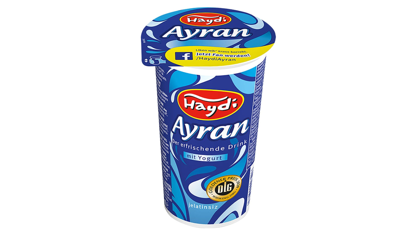 Haydi Ayran Joghurtgetränk 20× Grundnahrungsmittel 5000g Getreide Vorrat