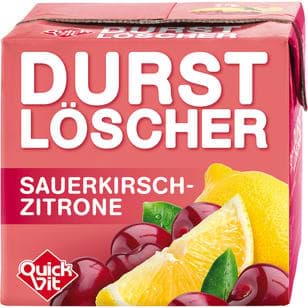 Durstlöscher Sauerkirsche-Zitrone Erfrischungsgetränk 500ml