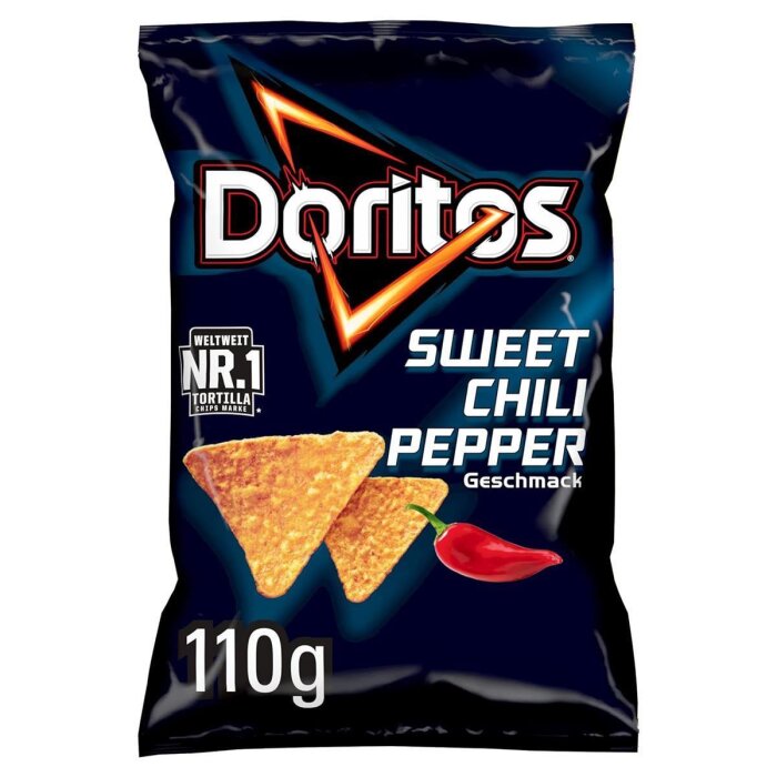 Doritos Sweet Chili Pepper süße Spezialität 110g Süßware Snack