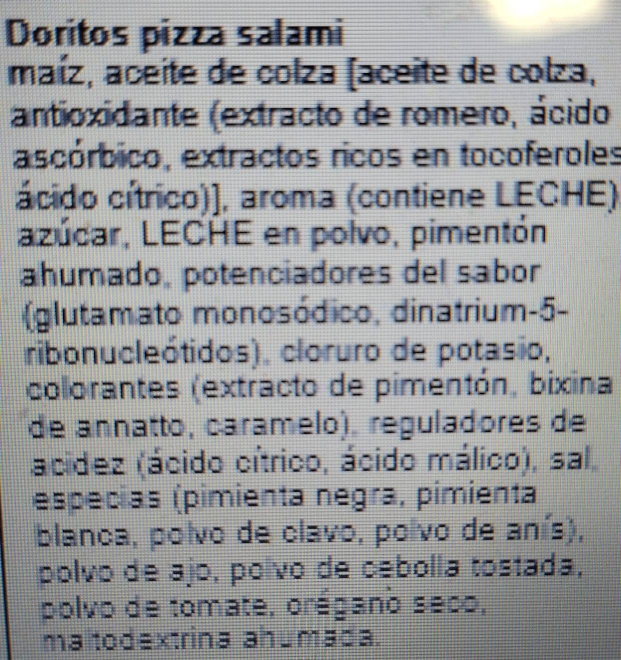 Doritos Pizza Salami Trockenfrucht-Spezialität 110g Snack