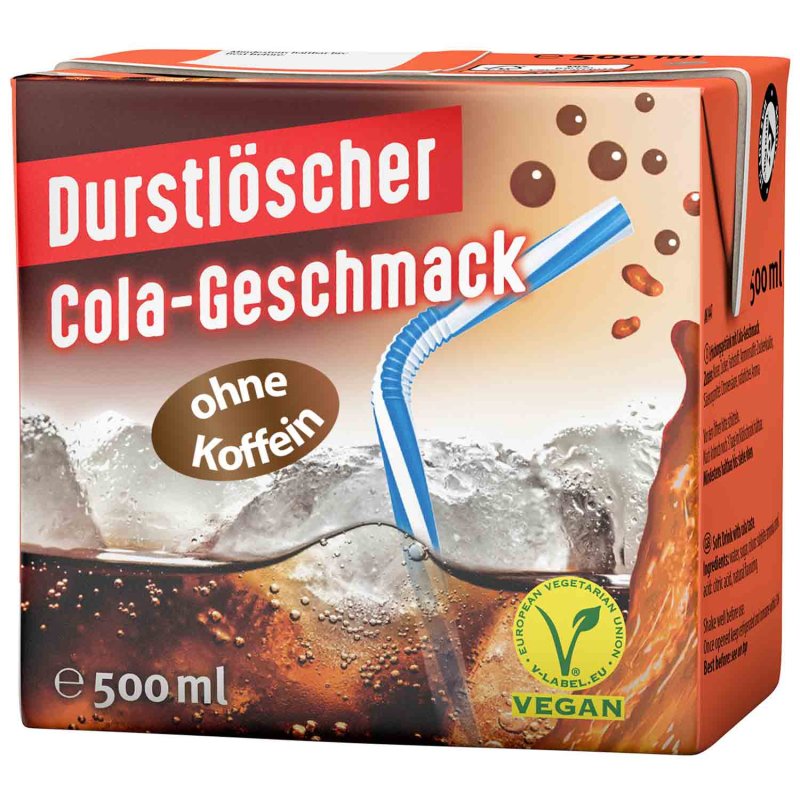 Durstlöscher Cola 500ml Getränk Erfrischungsgetränk