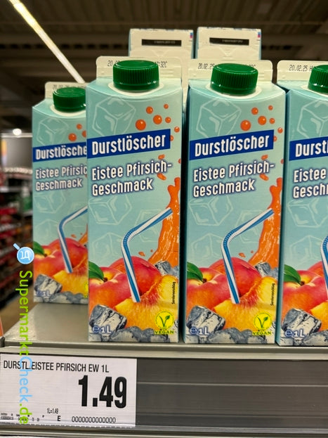 Durstlöscher Eistee Geschmack 500ml Getränk Erfrischungsgetränk