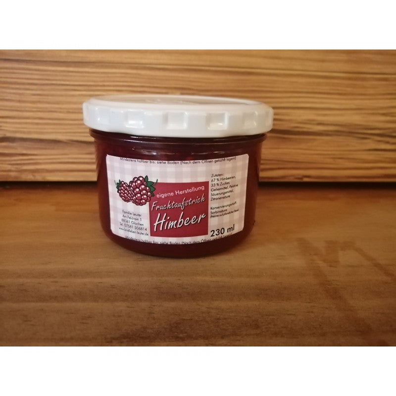 Yörem Himbeer Marmelade 380g Brotaufstrich