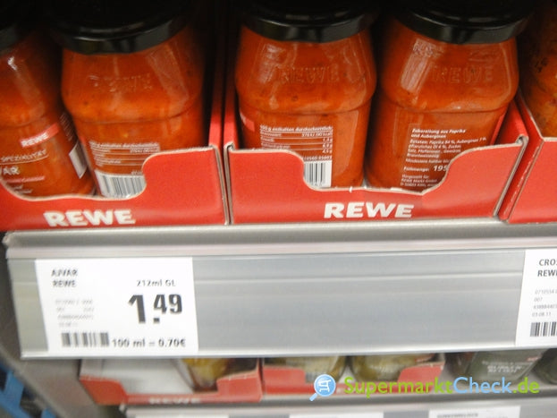 Kelmendi Ajvar Mild würzige Spezialitätensauce 340g Würzsauce