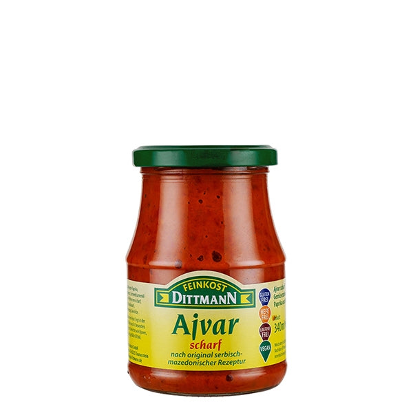 Kelmendi Ajvar Scharf würzige Spezialitätensauce 720g Würzsauce