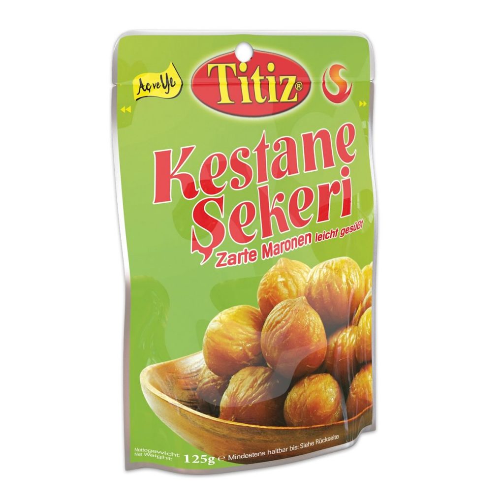 Titiz Kestane Sekeri Trockenfrucht-Spezialität 125g Snack