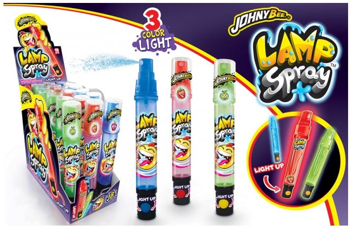 Lamp Spray süße Spezialität 28g Süßware Snack