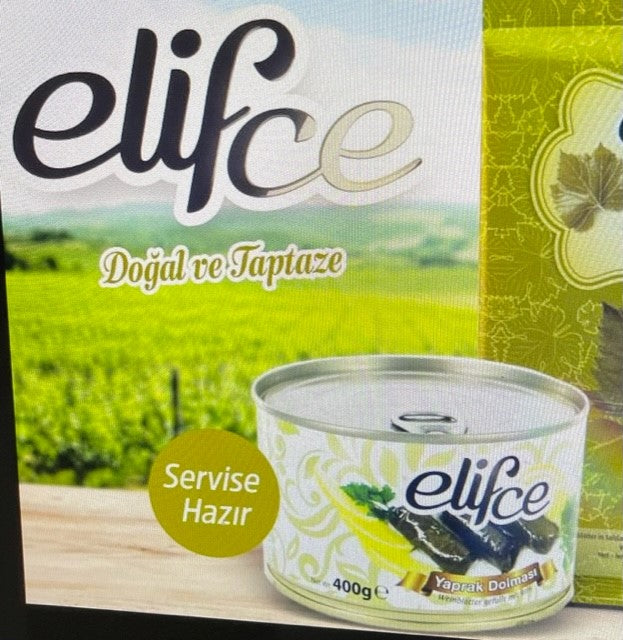 Elifce Blätter Dolmasi haltbares Lebensmittel 2kg Konserve Vorrat