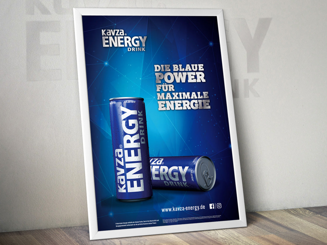 Kavza Energy Drink Erfrischungsgetränk 250ml