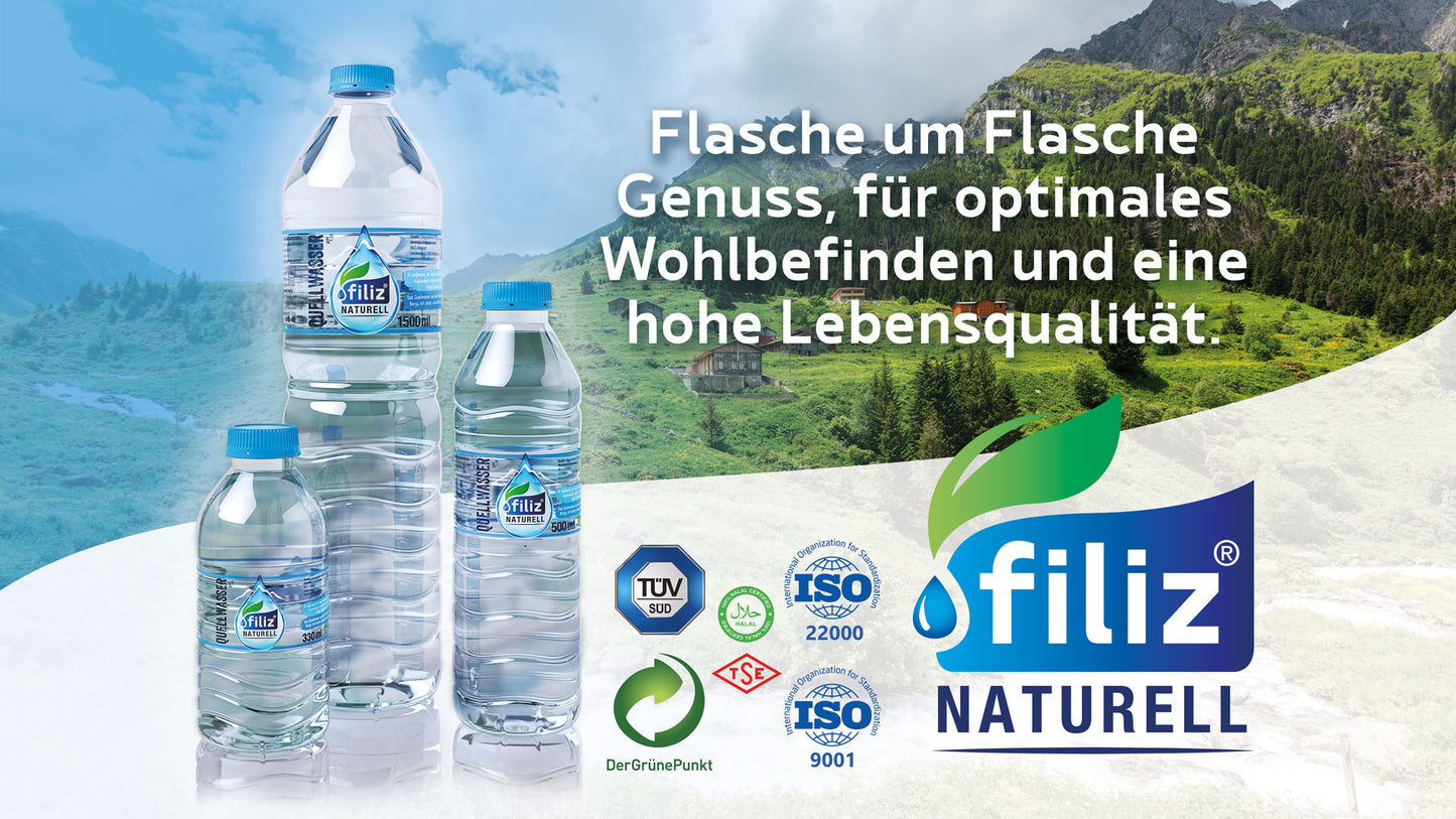 Filiz Naturel Wasser 1500ml Getränk Erfrischungsgetränk
