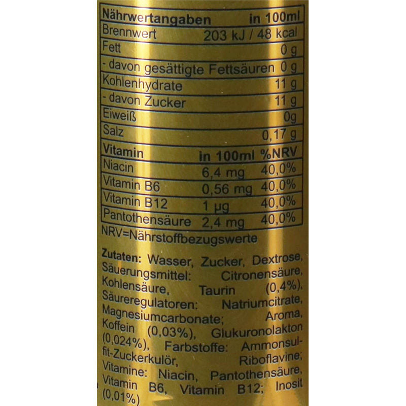 Scharf Blood Energy Erfrischungsgetränk 250ml