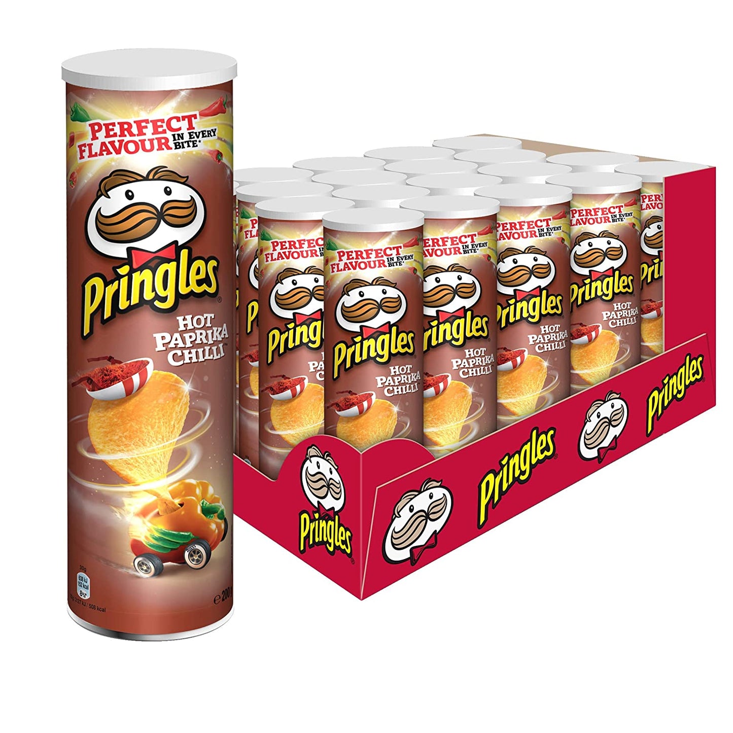 Pringles Scharf Paprika Chilli 1 Stk Lebensmittel Vorrat