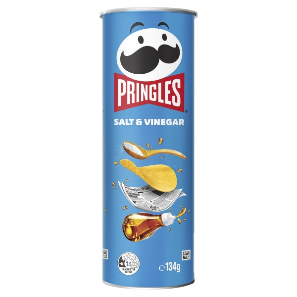 Pringels Salt&Vinegar süße Spezialität 165g Süßware Snack