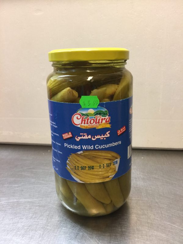 Chtoura Cucumbers eingelegte Spezialität 1000ml Vorrat