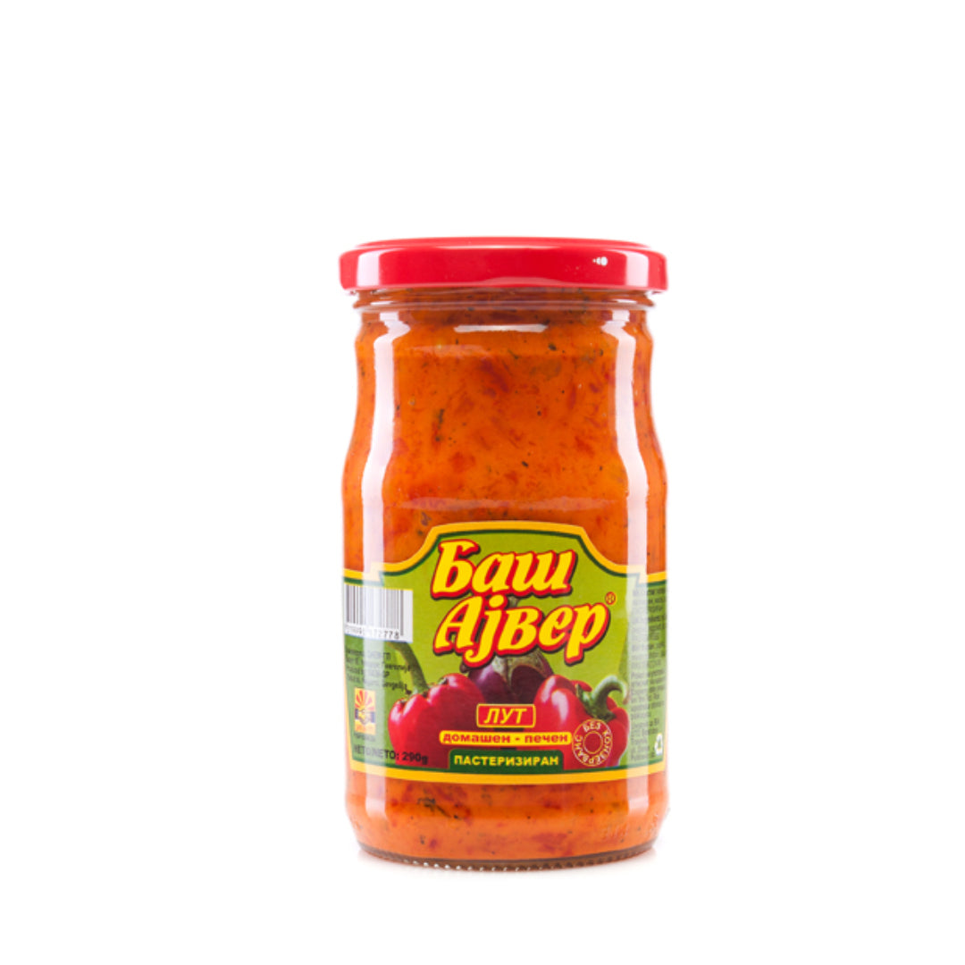Bas Ajvar würzige Spezialitätensauce 290g Würzsauce