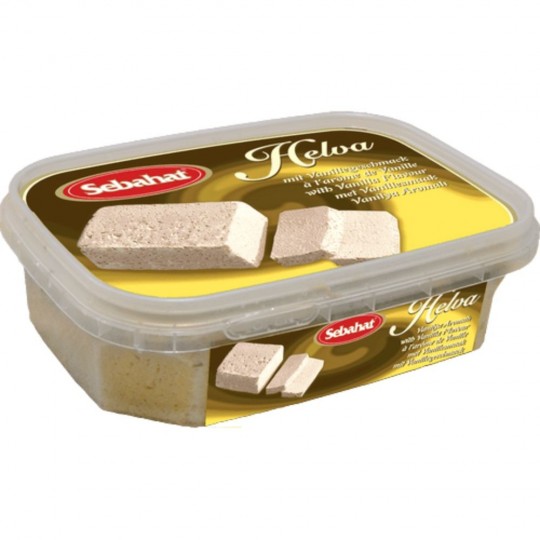 Sebahat Sürmelik Vanilyali Halva türkische Süßware 380g Lokum