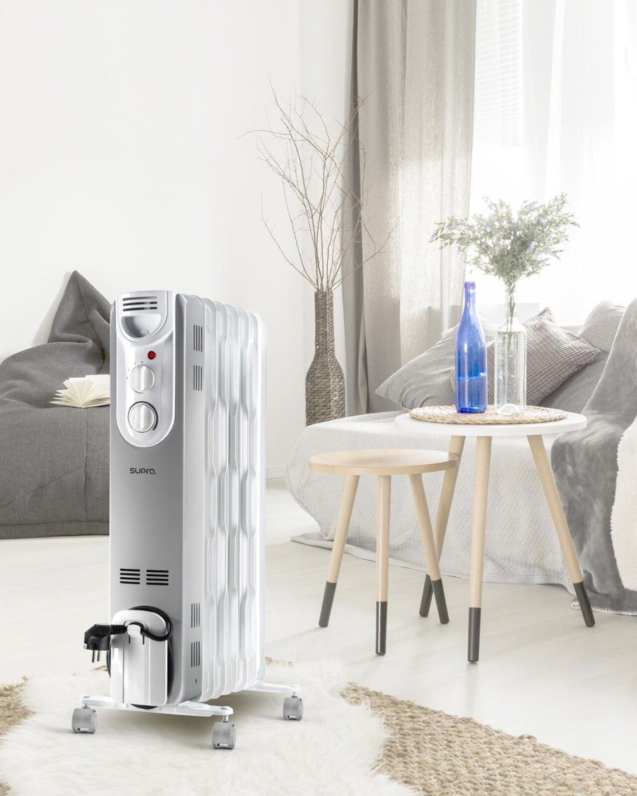 Konvektor, Heizung, DREXON, Elektroheizung, Heizgerät,2500w, Räume 35 m³, Heiz