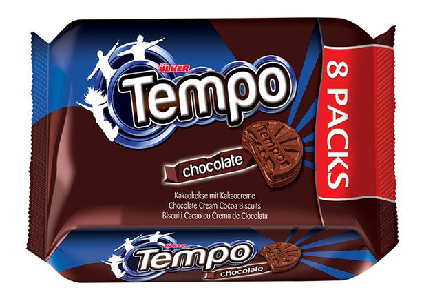 Ülker Tempo Schokolade Biskuit Süßware und Snack 576g