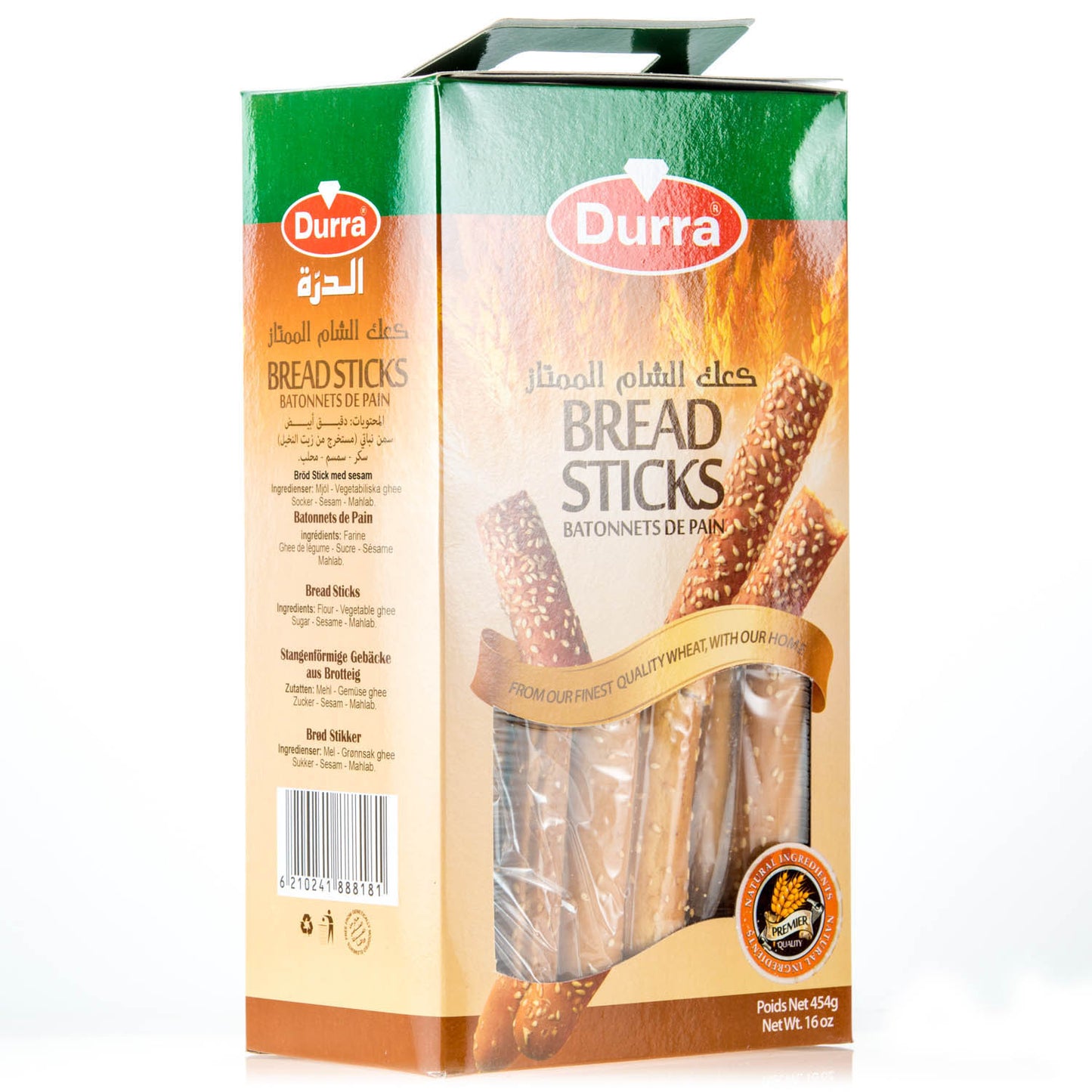 Durra Bread Sticks 454g Lebensmittel Vorrat