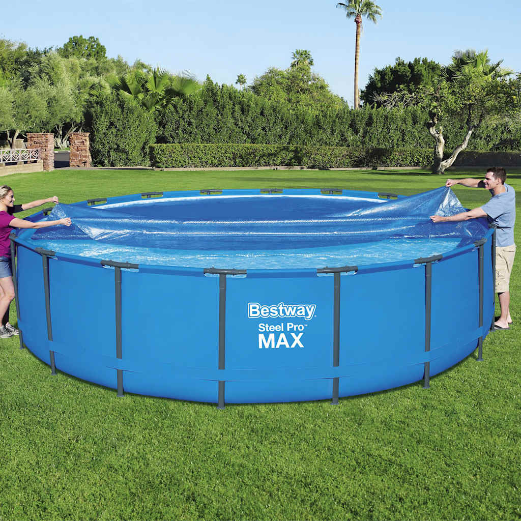 JUNG Vida Bestway Solar-Poolabdeckung Flowclear 549 cm