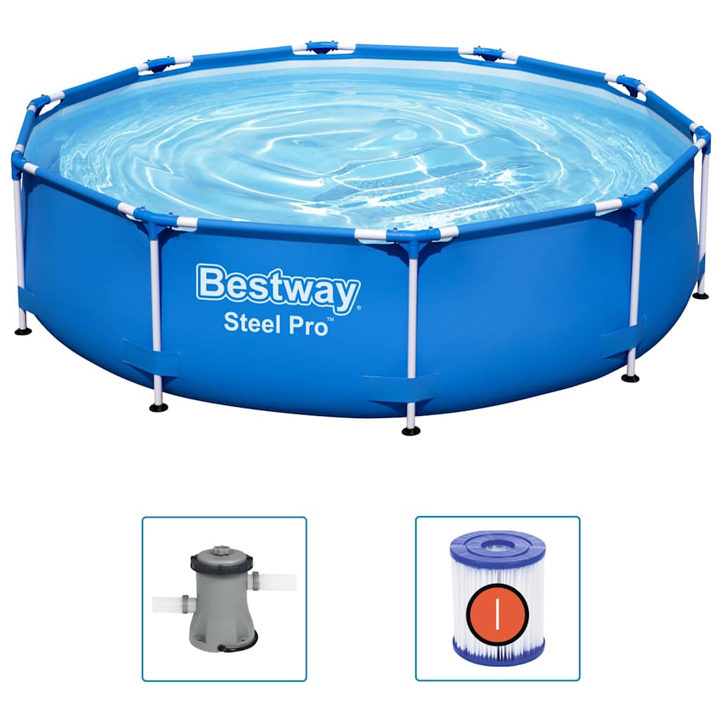 JUNG Vida Bestway Steel Pro Swimming-Pool 305x76 cm