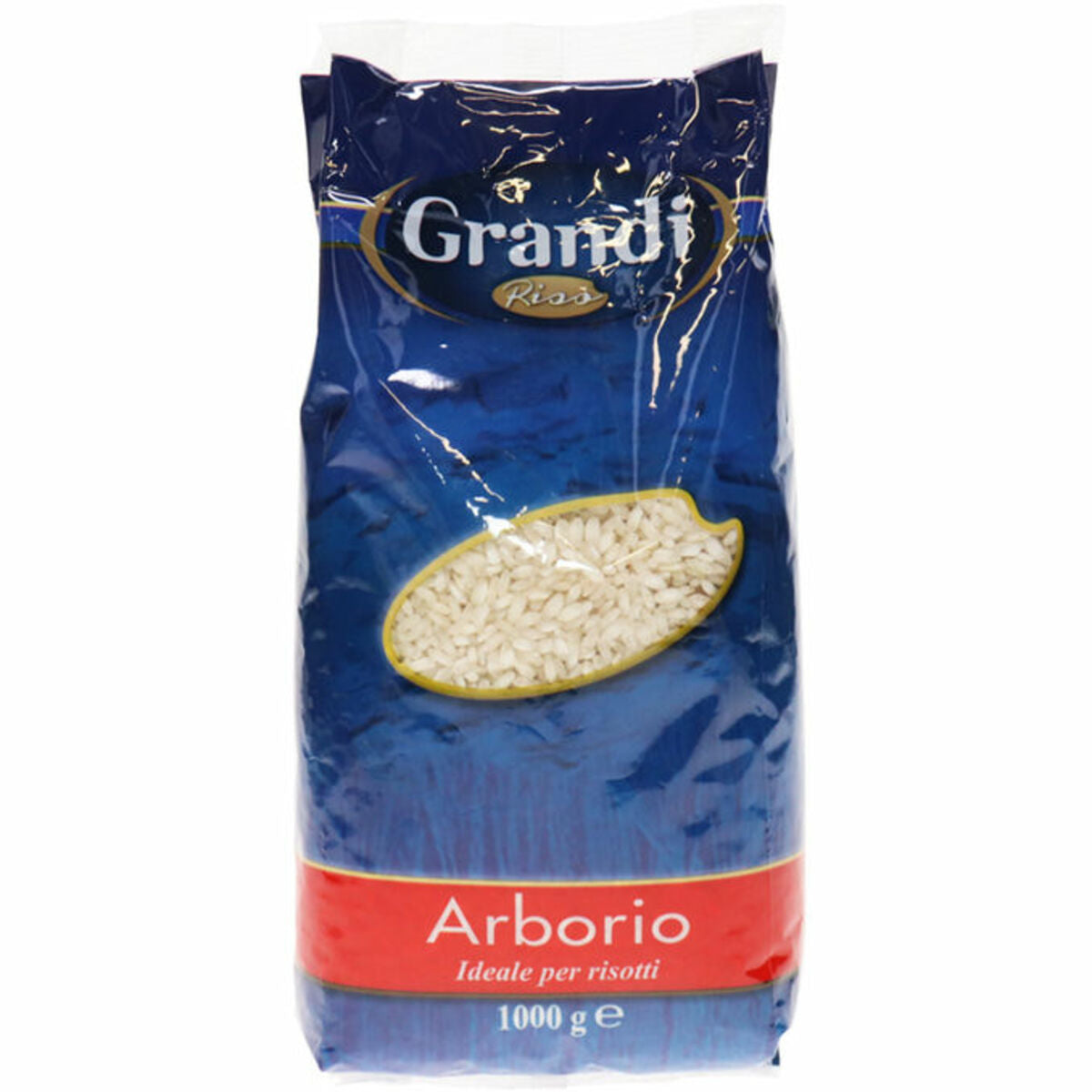Riso Arborio Reis Grundnahrungsmittel 1000g Getreide Vorrat