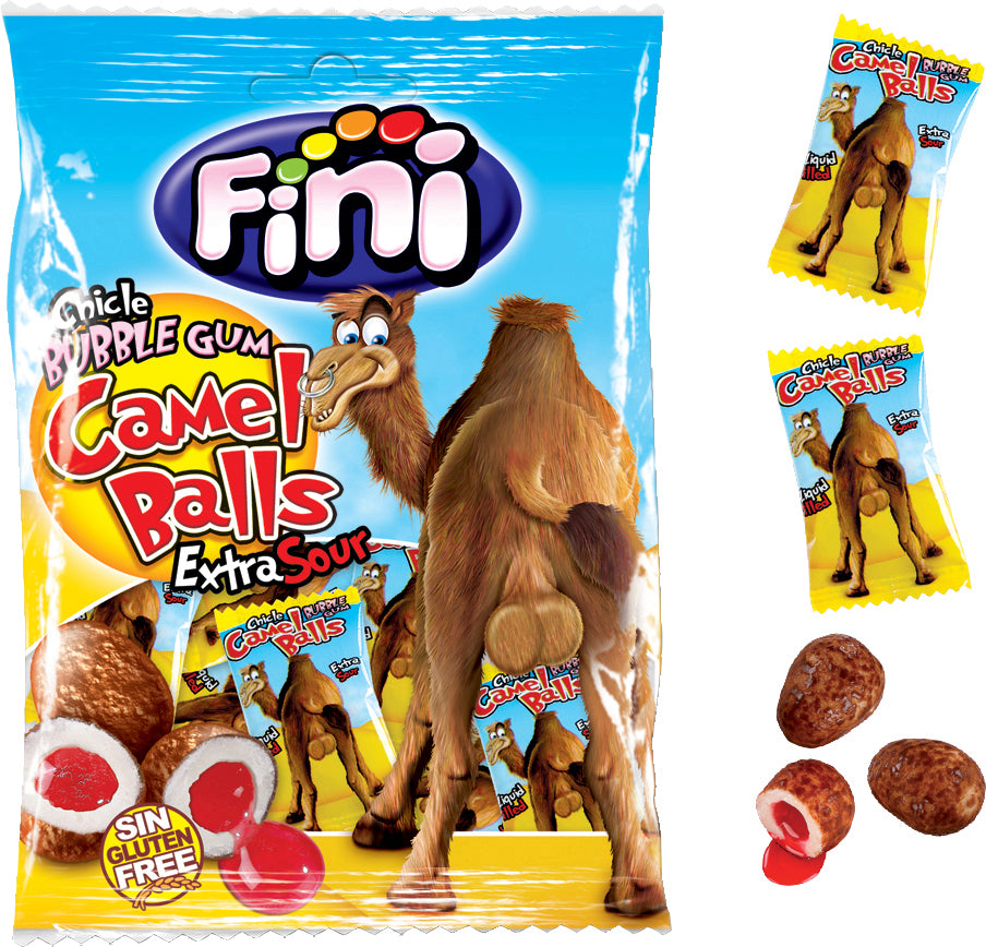 Fini Bubblegum Balls Fruchtgummi-Süßware 75g