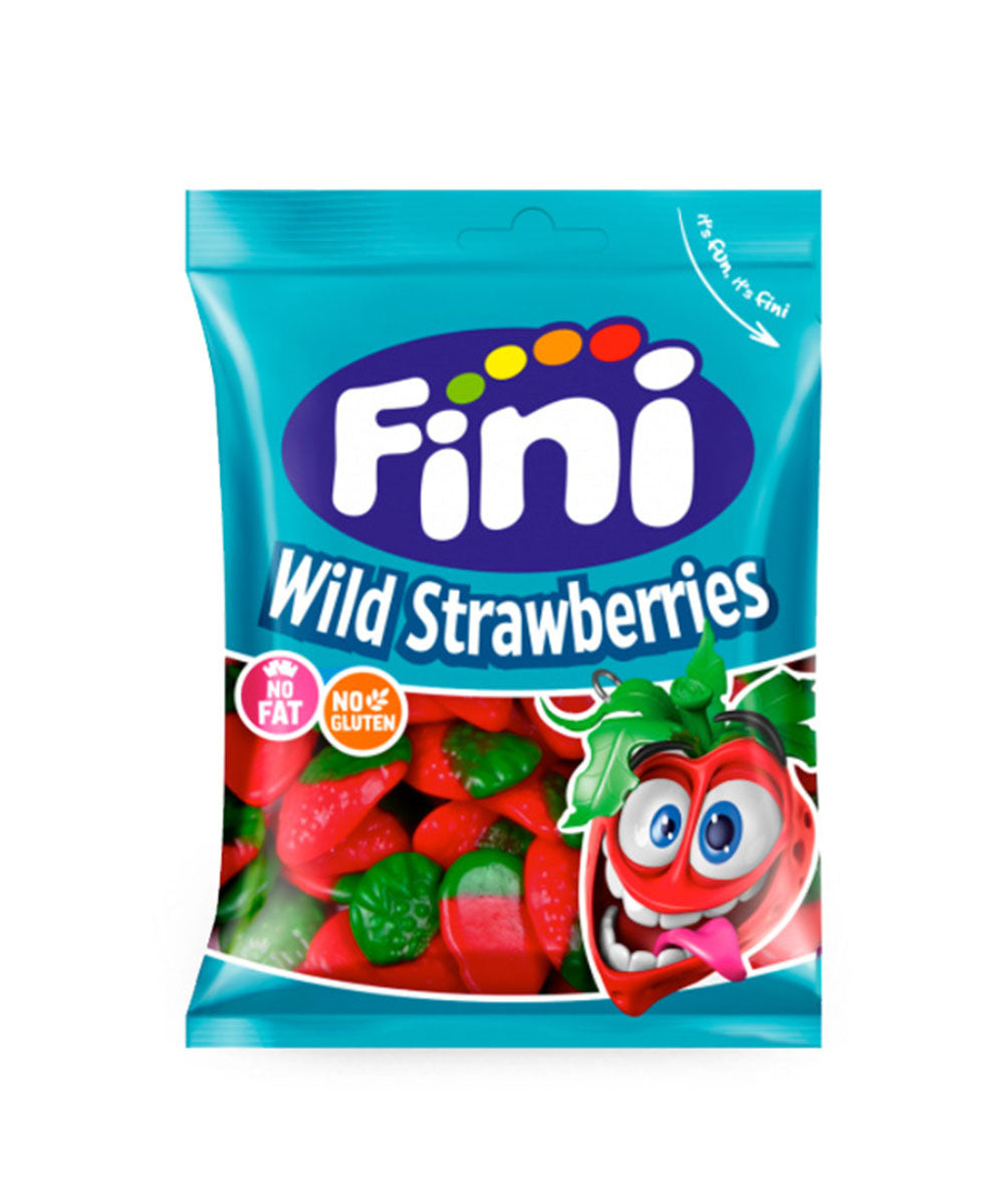 Fini Wild Strawberries Fruchtgummi-Süßware 75g