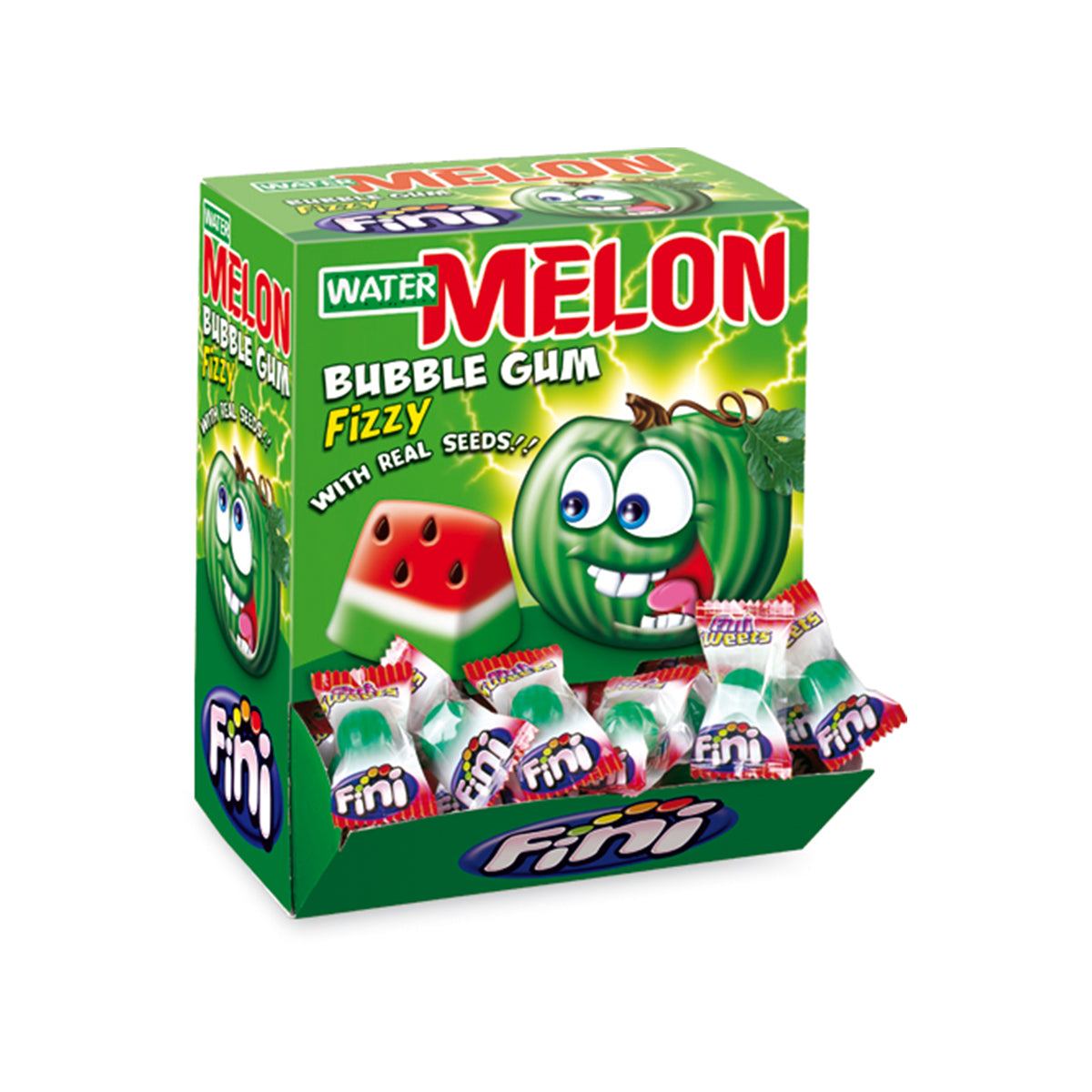 Fini Fruites Bubble Gum Fruchtgummi-Süßware 75g