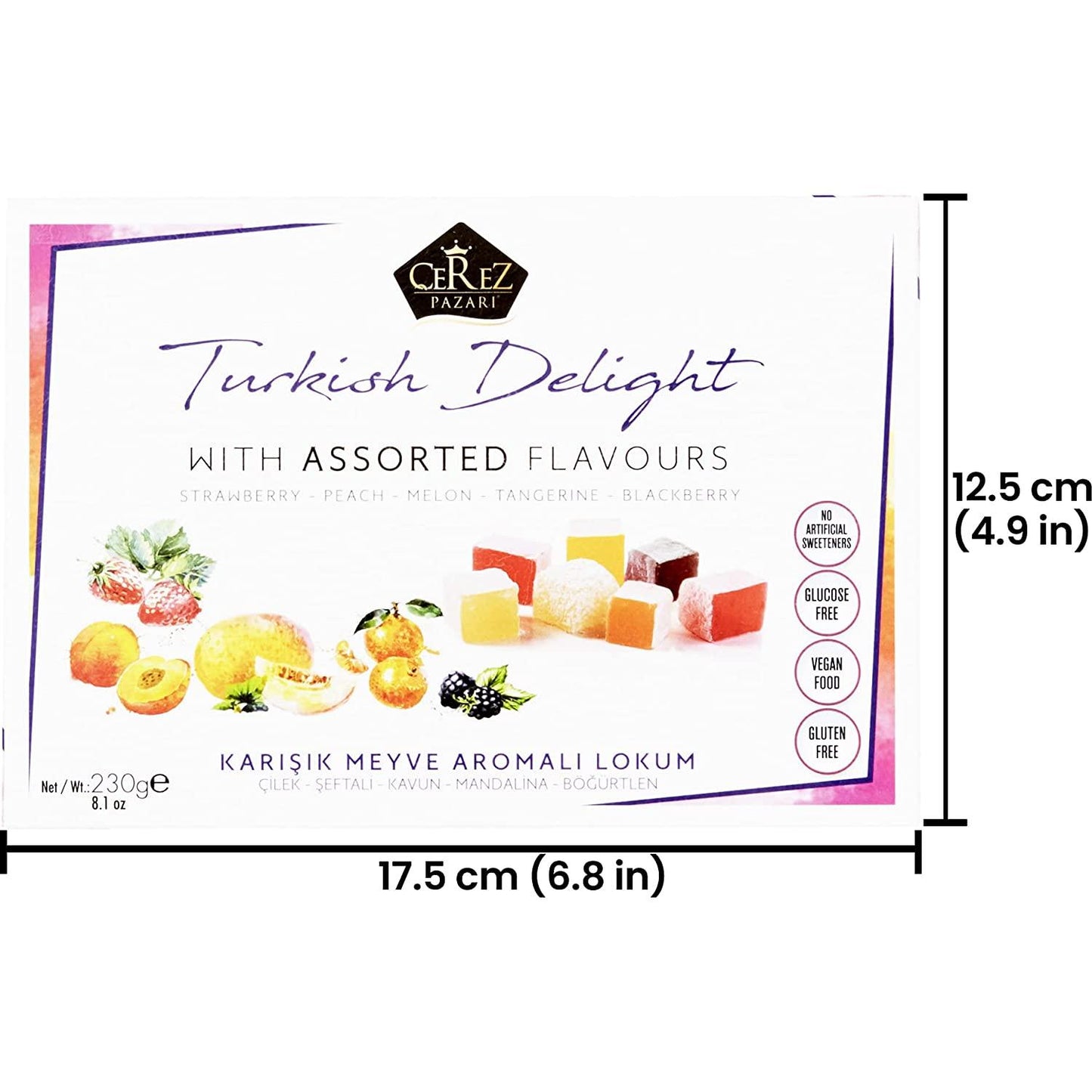 Kerem Deluxe Mix Cerez Trockenfrucht-Spezialität 225g Snack