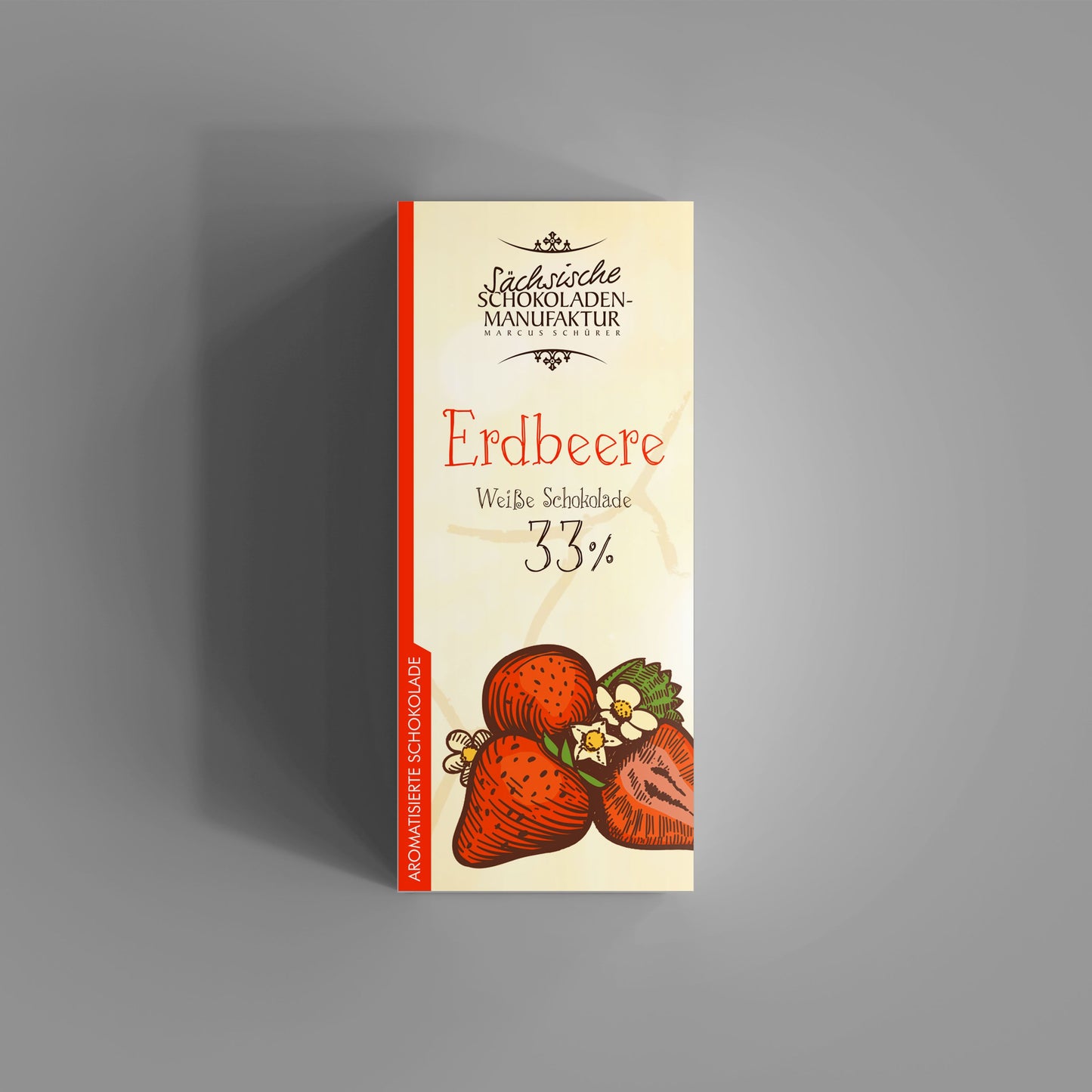 Erdbeere süße Spezialität 1 Stk Süßware Snack