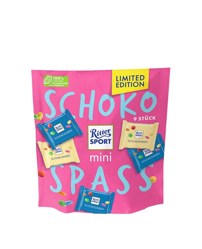 Schoko-Regenschirm süße Spezialität 1 Stk Süßware Snack