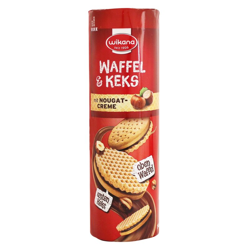 Pinko Waffel mit Pistazie Keks- und Süßwarenprodukt 450g Snack