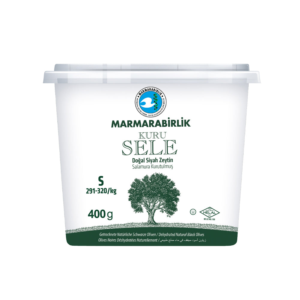 Marmarabirlik Getrocknet Salz-Oliven 400g Vorrat