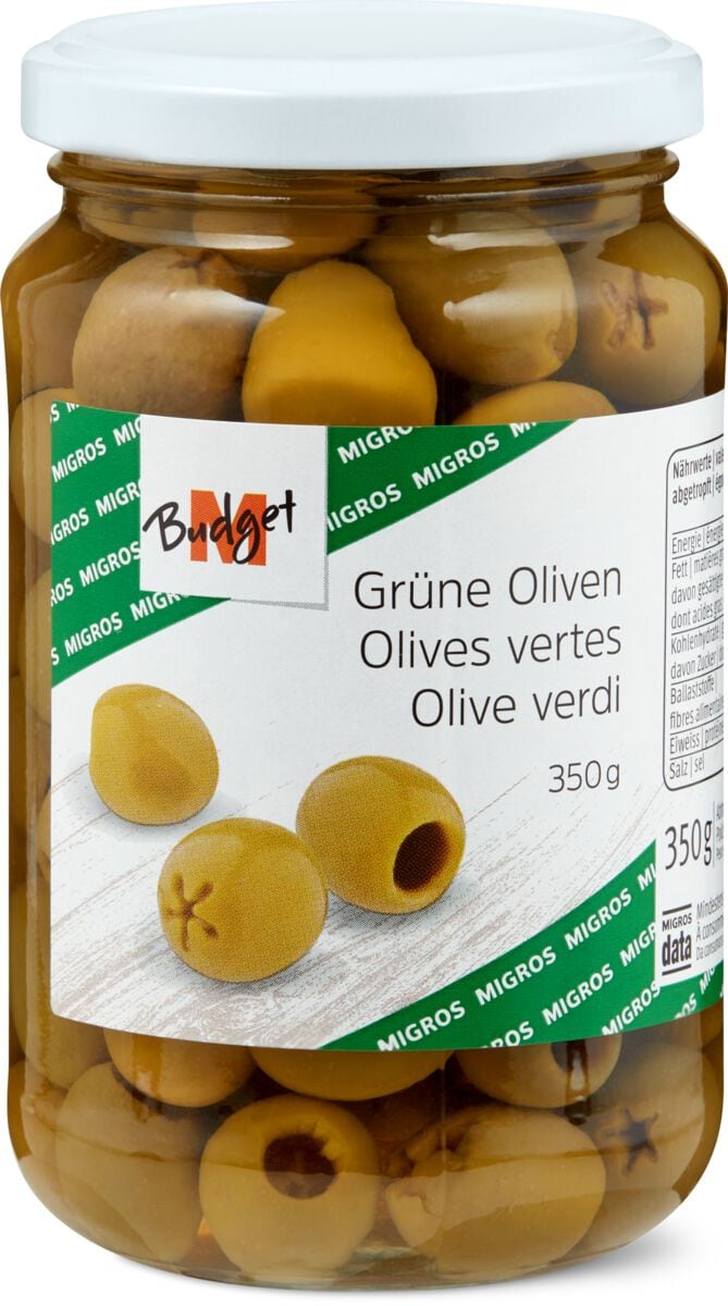 MB Natürlich Grüne Oliven 850g Vorrat
