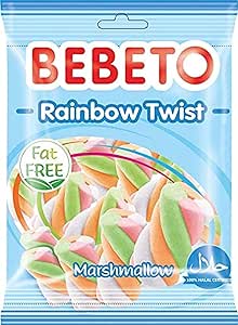 Bebeto Rainbow Twist Fruchtgummi-Süßware 60g