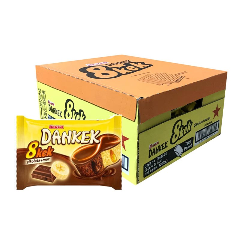Ülker Dankek Muzlu 8Kek 5li Süßware und Snack 1 Stk