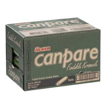 Ülker Canpare mit Haselnuss Süßware und Snack 81g