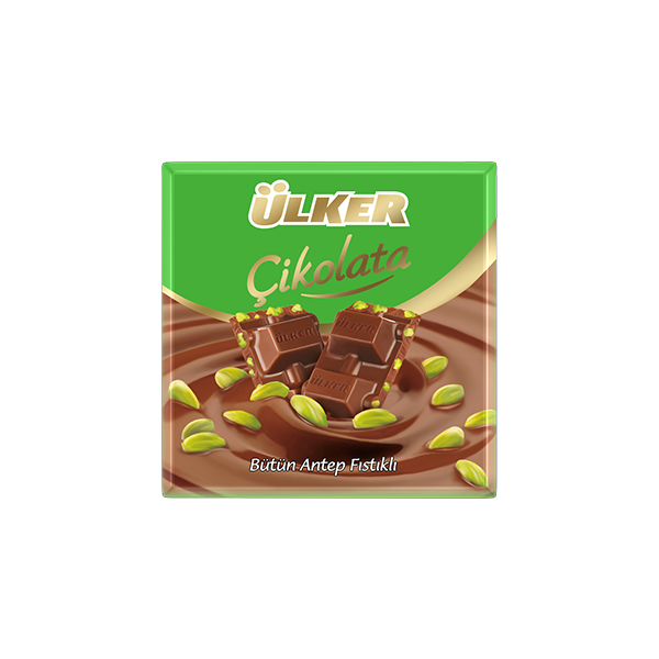 Ülker Antep mit Pistazie Schokolade Süßware und Snack 1 Stk